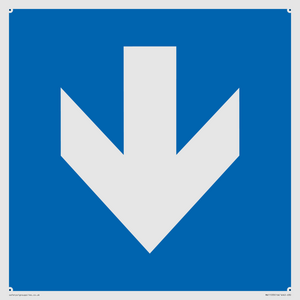 Custom Mandatory: Down arrow